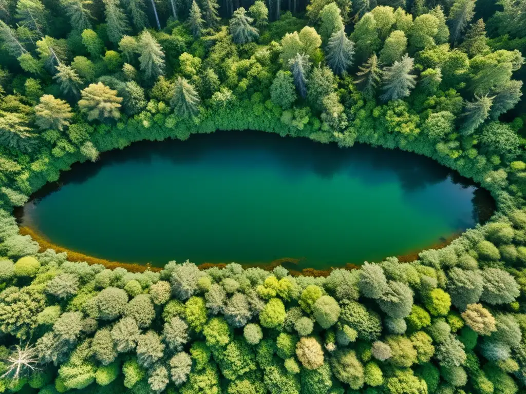 Un bosque afectado por la expansión de patógenos, con árboles secos y signos de desequilibrio natural