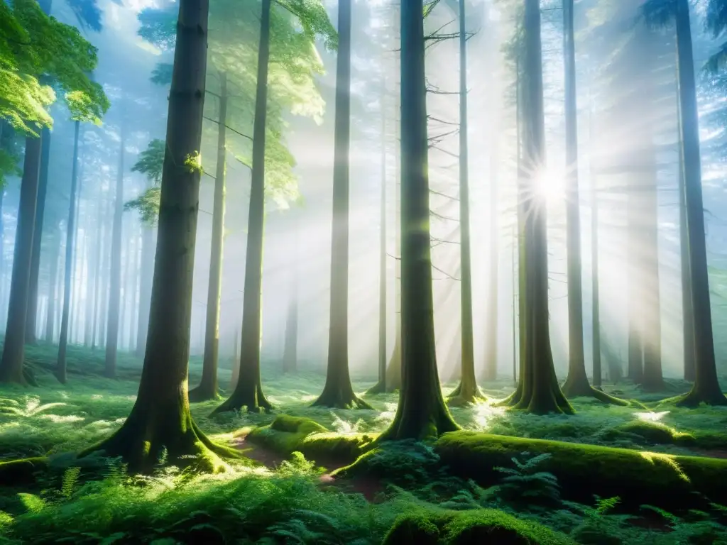 Un bosque exuberante y vital, un testimonio del poder y la resiliencia de la naturaleza