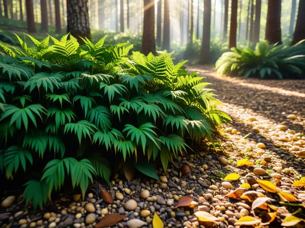 Un bosque mediterráneo muestra su rica biodiversidad y equilibrio delicado