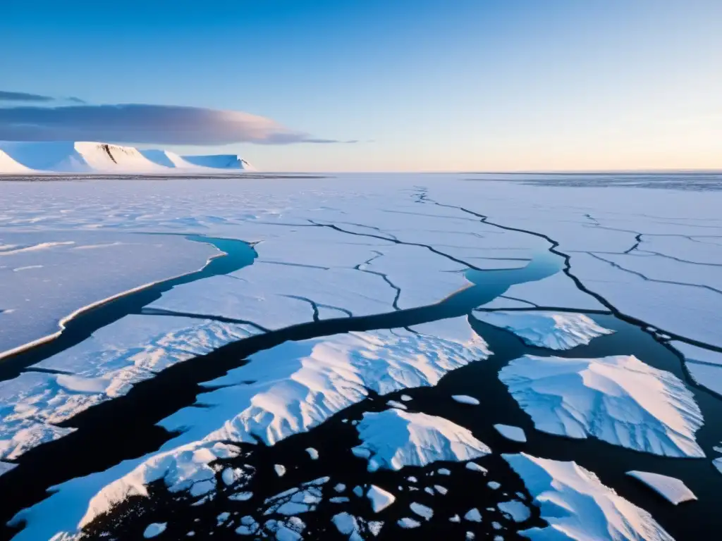 Desolada belleza del Ártico con efectos del descongelamiento del permafrost en la frágil vegetación