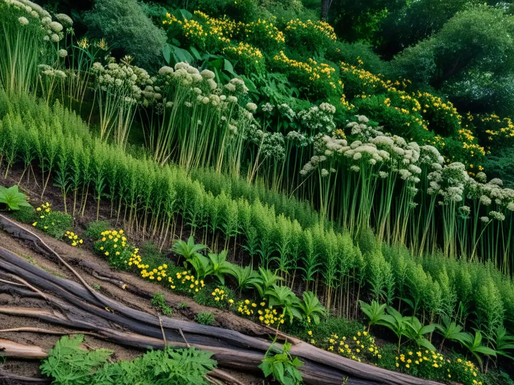 Detalle impactante: especies invasoras sofocan vegetación nativa