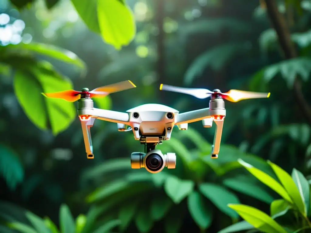 Un dron de alta tecnología captura la exuberante biodiversidad de la selva