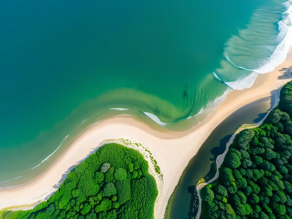 Formación de ecosistemas costeros influenciada por las mareas: dinamismo natural y belleza en la interacción entre mareas y vida marina