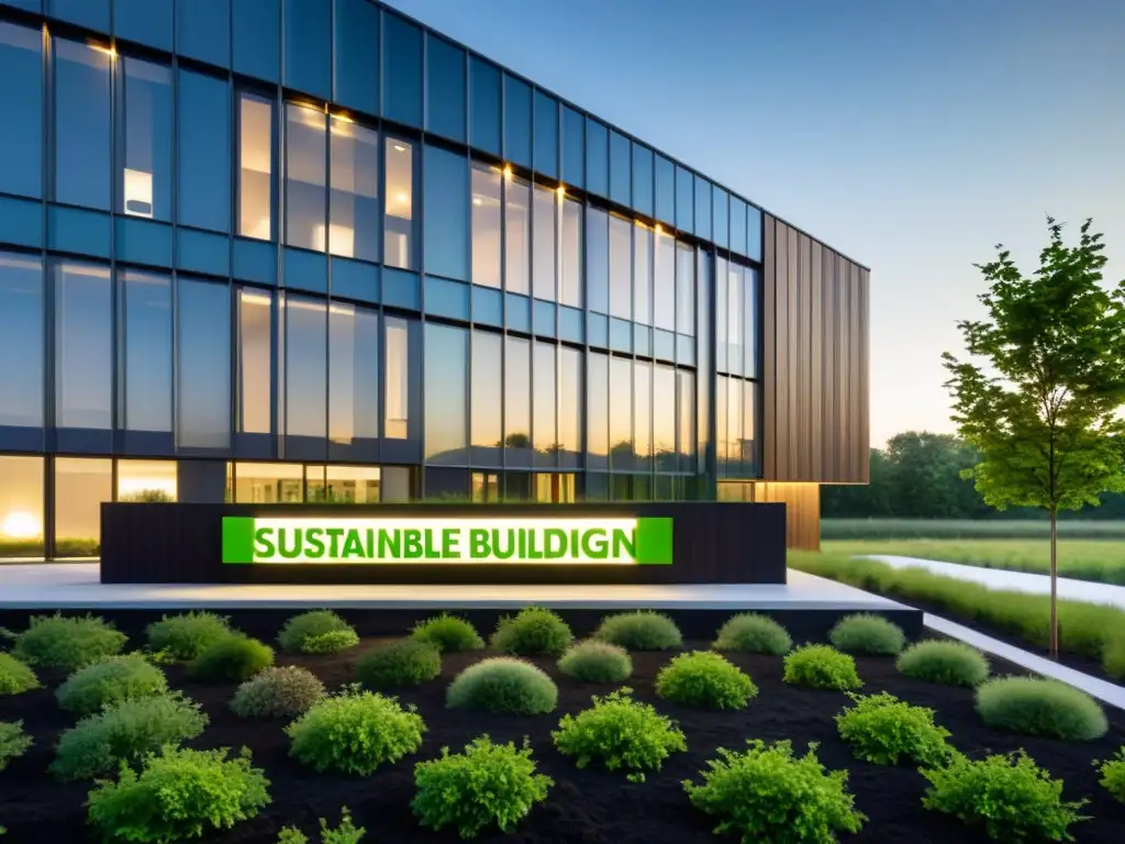 Edificio sostenible con Certificaciones BREEAM desarrollo sostenible, innovador y comprometido con el medio ambiente