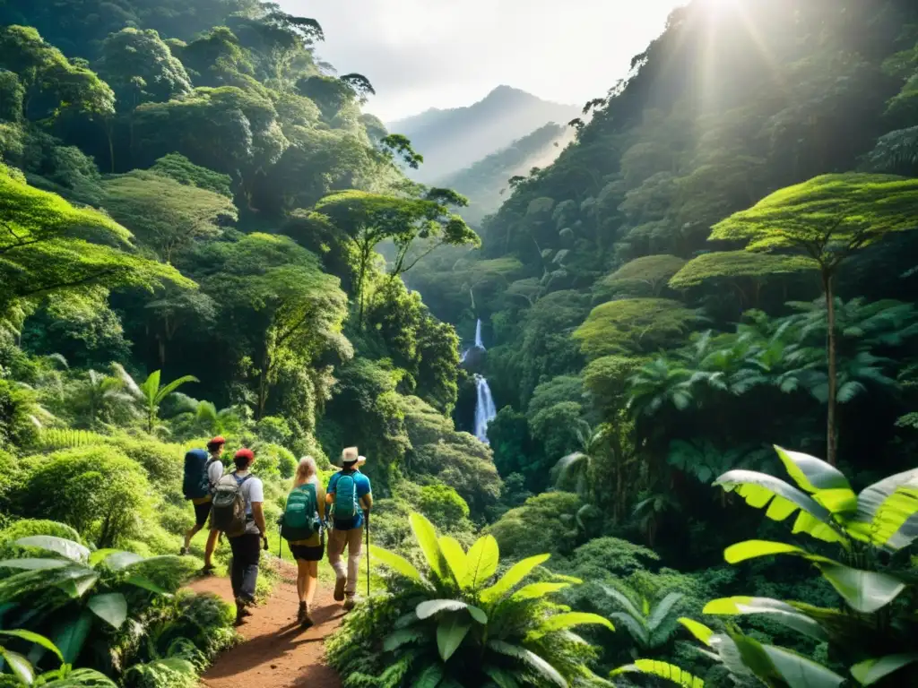 Un emocionante recorrido ecoturístico a través de exuberante selva