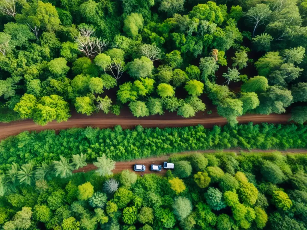 Un equipo de expertos en soluciones de restauración ecológica trabaja con dedicación y tecnología avanzada para revivir un ecosistema degradado