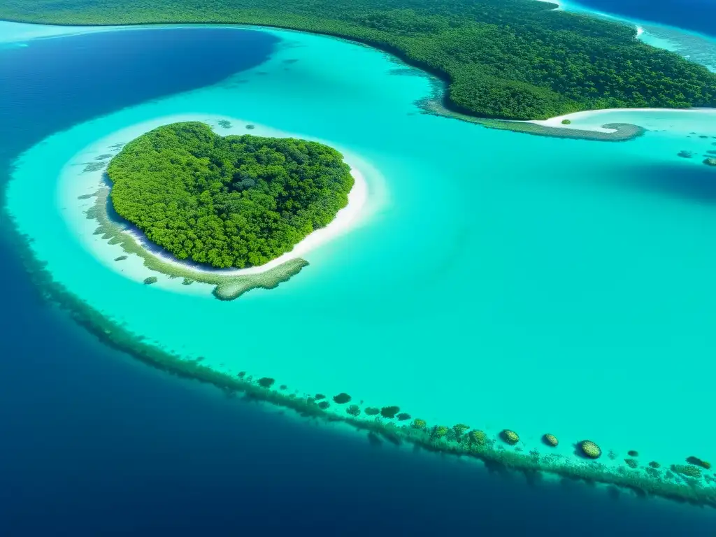 Espectacular transición de vida marina a ecosistemas terrestres, mostrando la belleza y complejidad de la naturaleza