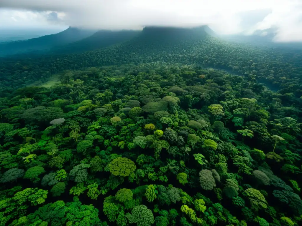 Exploración de la diversidad de ecosistemas en la selva del Congo, un paisaje impresionante y vivo