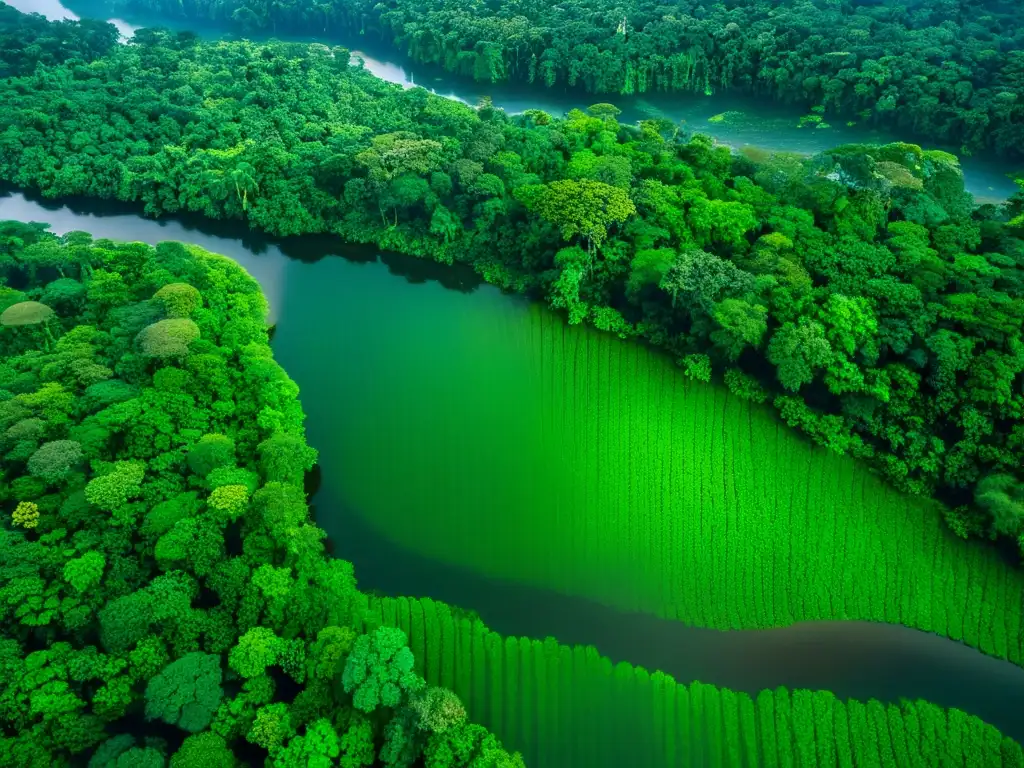 Exploración de la biodiversidad en la exuberante selva del Congo, un espectáculo natural de asombroso verdor y vida salvaje