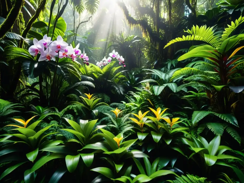 Exploradores enfrentan desafíos logísticos en la selva: documentando la exuberante biodiversidad entre árboles y flora vibrante