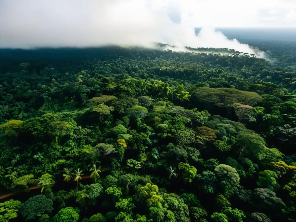 El exuberante bosque del Amazonas, con su biodiversidad impactada por la deforestación