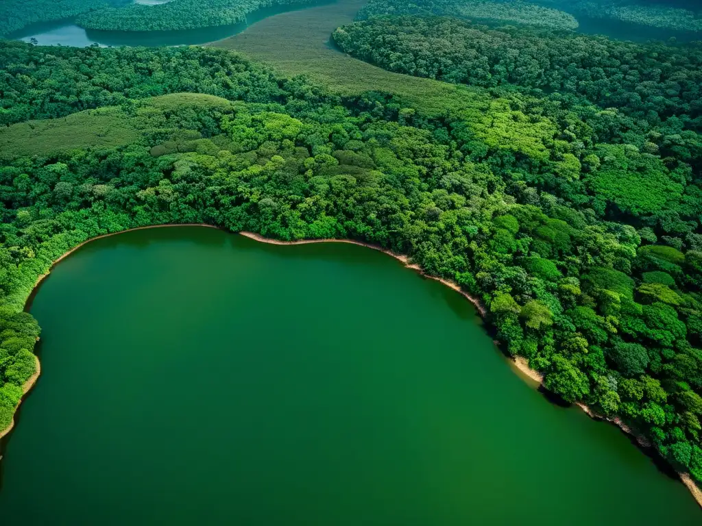 Exuberante selva amazónica con estrategias restauración bosques tropicales