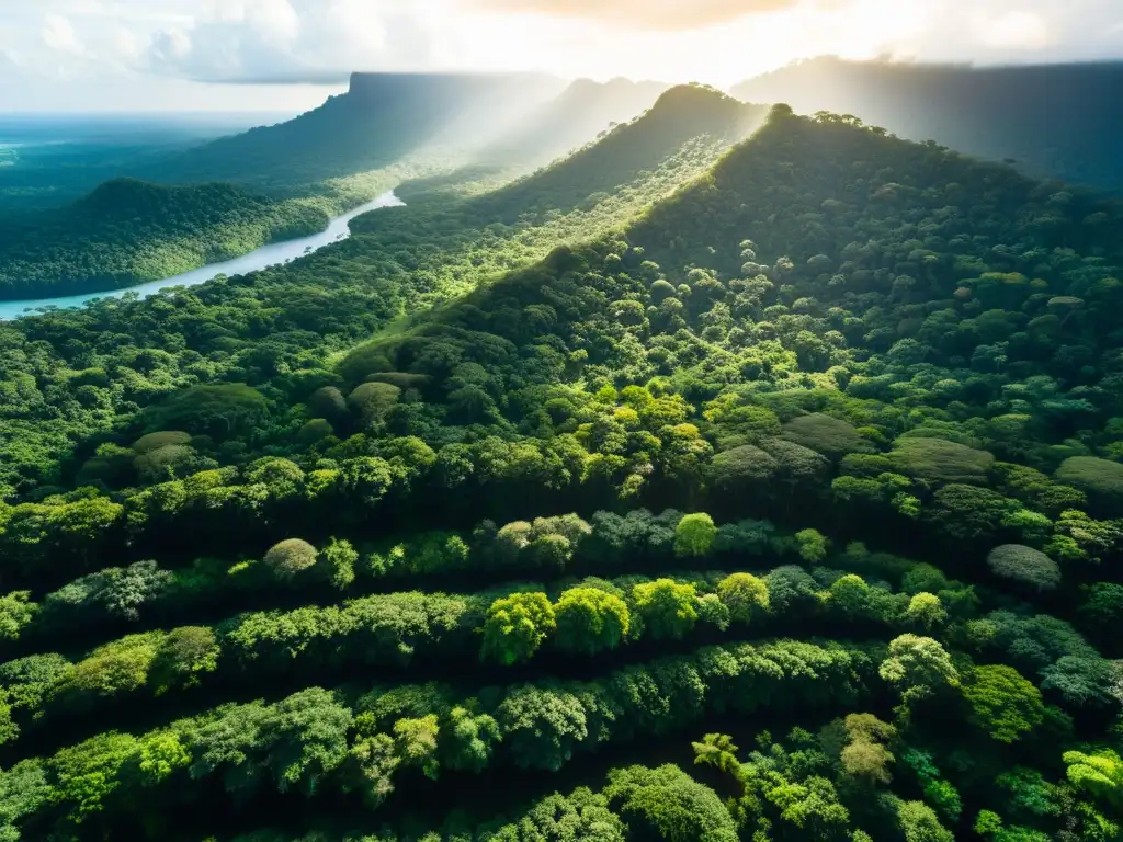 La exuberante selva tropical muestra la importancia de preservar los ecosistemas para las generaciones futuras