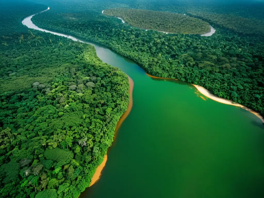 Imagen impactante de la Amazonia, muestra la exuberante selva y los efectos devastadores de la deforestación en la salud global