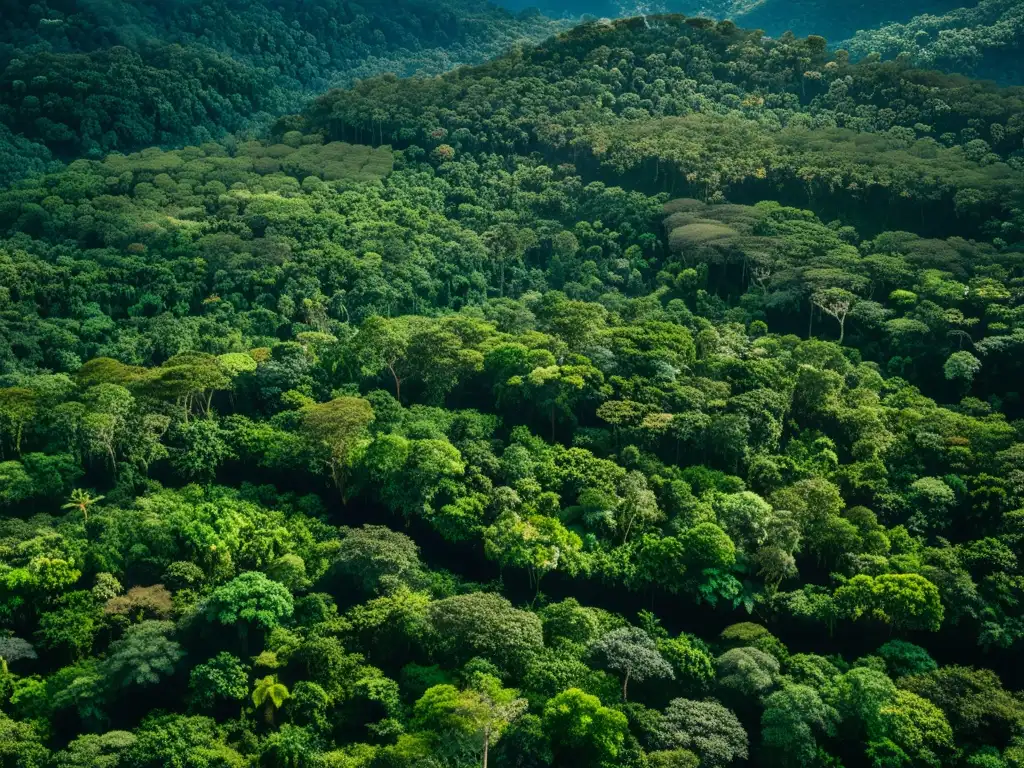 Imagen impactante de la exuberante biodiversidad del Amazonas