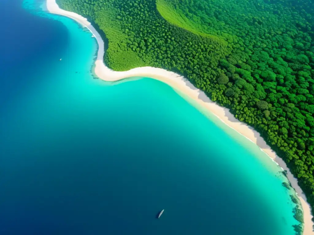 Una imagen impactante que muestra la interconexión de diversos ecosistemas y la importancia de los modelos climáticos para la conservación de estos