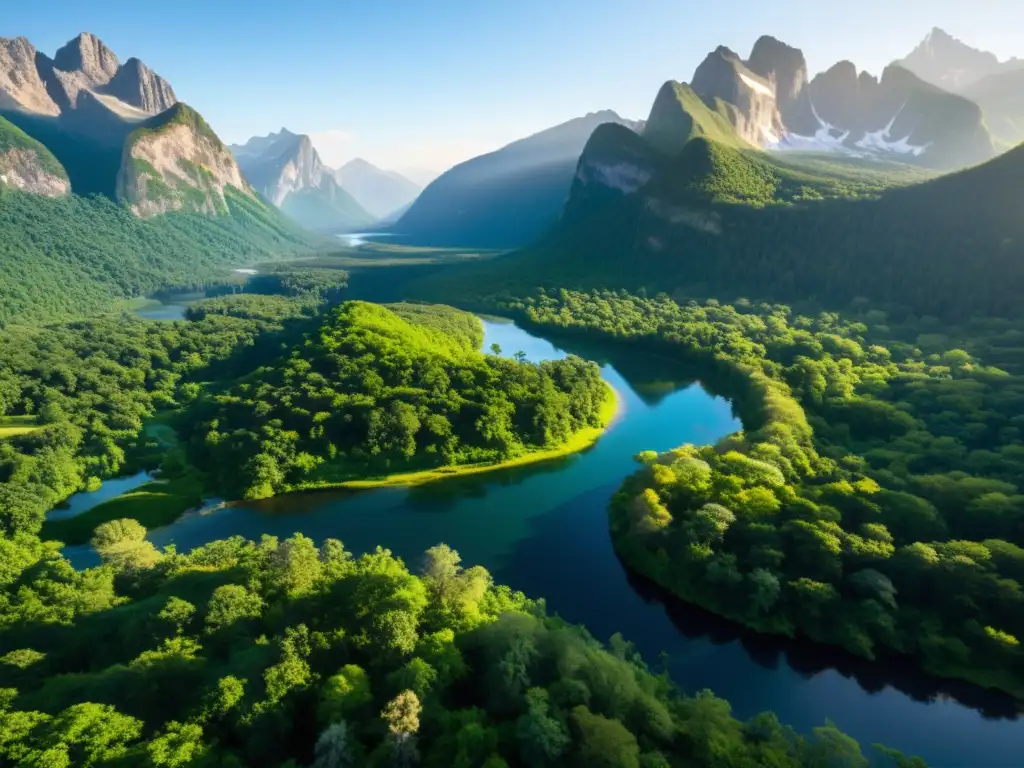 Imagen impactante de hábitat natural preservado, resaltando la importancia frente al impacto del turismo masivo