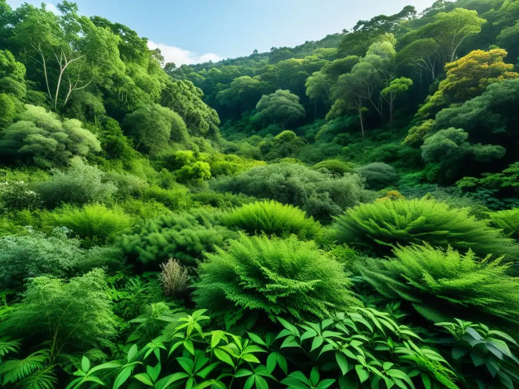 Imagen impactante: plantas invasoras dominan ecosistema, afectando biodiversidad