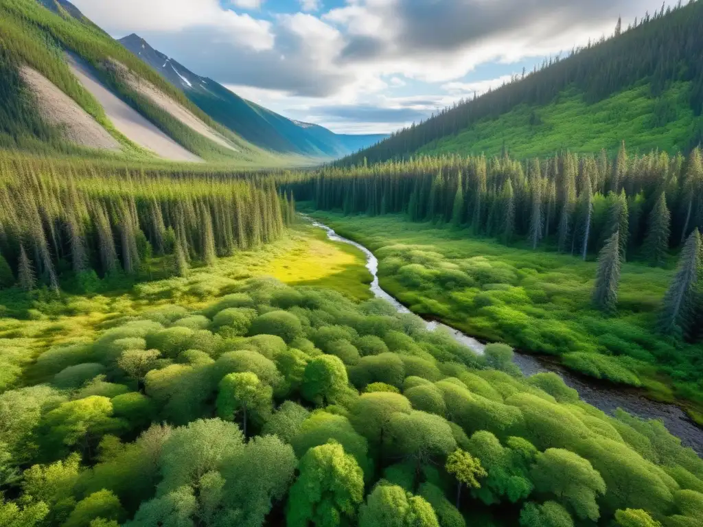 Imponente taiga, sumidero de carbono vital para mitigar el cambio climático