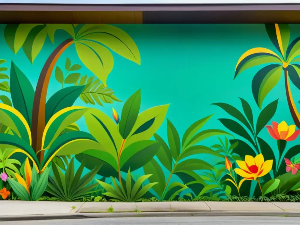 Un impresionante mural urbano que conciencia sobre la importancia de la preservación ecológica