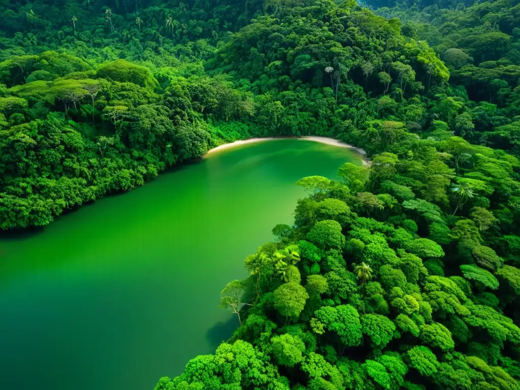 Biodiversidad en las islas Andamán: exuberante selva tropical con variada vegetación, juegos de luz y sombra en el denso dosel