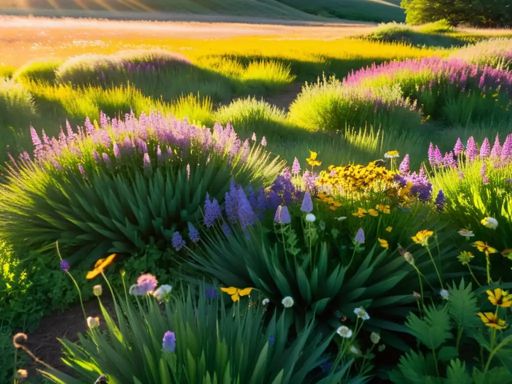 Biodiversidad en las praderas: flores, hierbas, abejas y bisontes en un equilibrio delicado