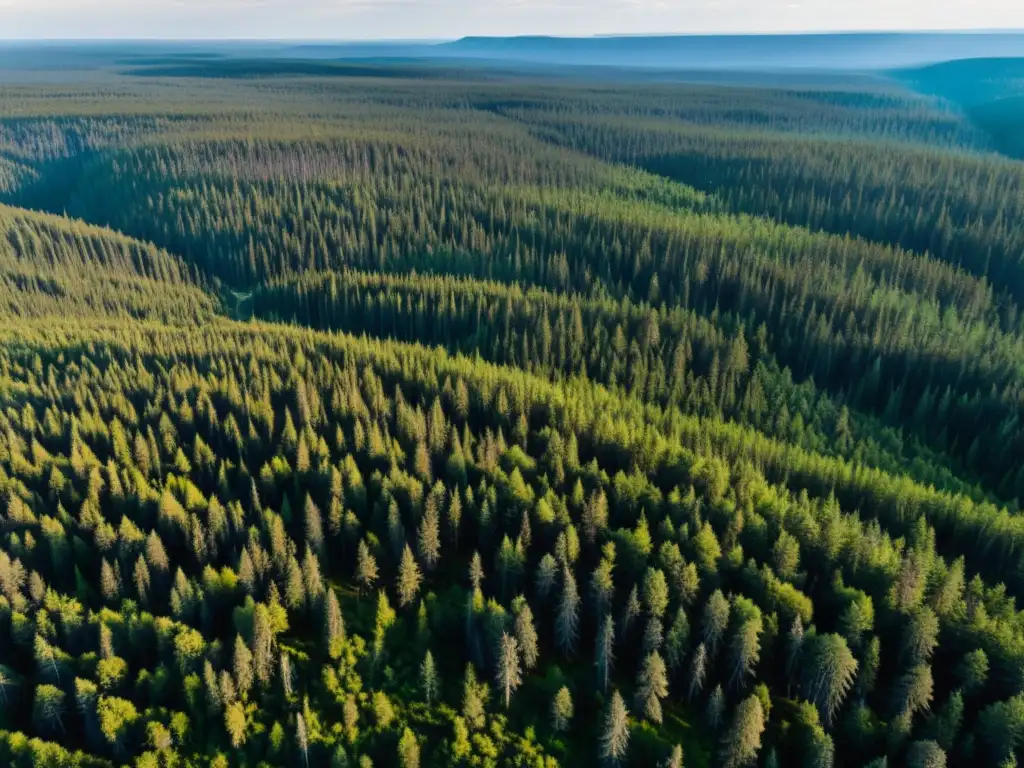 El renacimiento de la vida en la taiga tras un incendio controlado