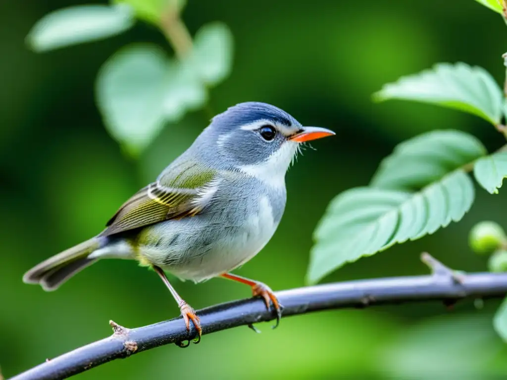 Un Sardinian warbler cantando en una rama, destacando su colorido plumaje