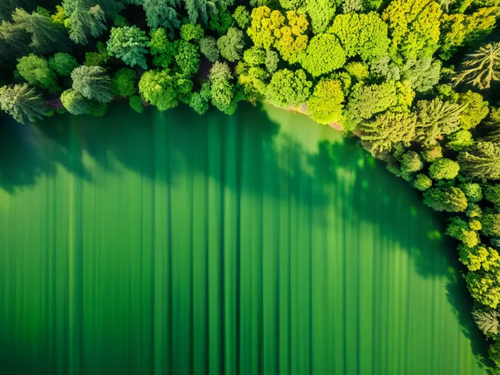 Senderos ecológicos Europa impresionantes: Bosque exuberante en Francia, con luz solar filtrándose entre la densa vegetación, creando sombras moteadas en el suelo del bosque