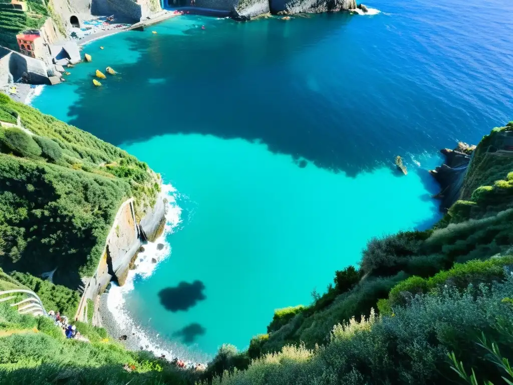 Senderos ecológicos impresionantes del mundo: la belleza de Cinque Terre en Italia, con acantilados, pueblos coloridos y aguas turquesas