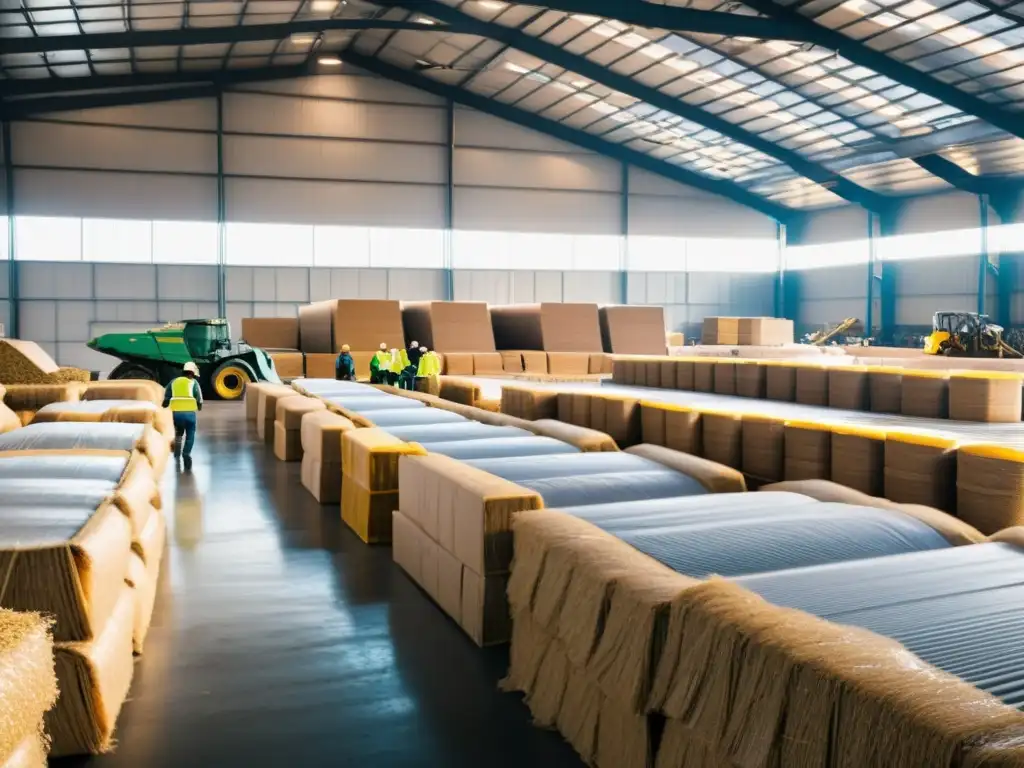 Centro de Reciclaje: Trabajo Dedicado en la Gestión de Residuos Trabajadores en planta de gestión profesional de desechos urbanos, clasificando materiales reciclables y descargando desechos mixtos de camiones