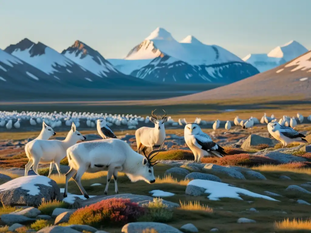 Una tundra vívida y frágil, con sus caribúes y búhos nevados, muestra el impacto humano en la tundra ártica