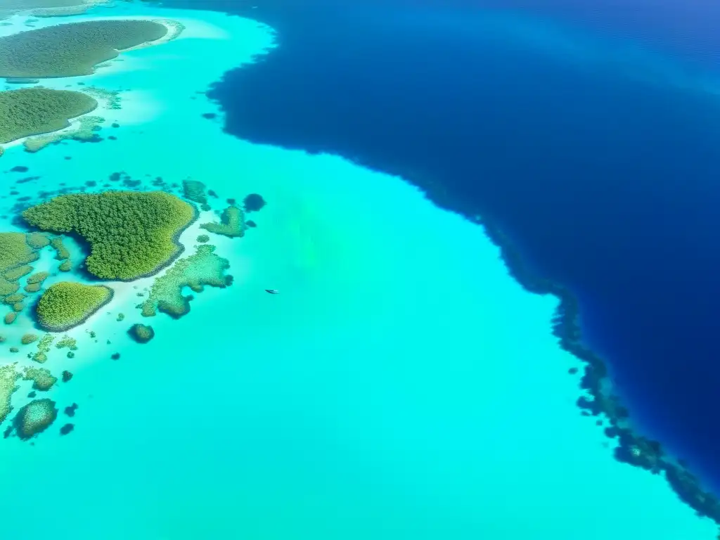 Turismo ecológico en arrecifes de coral: Vibrante vida marina entre coloridas formaciones coralinas, iluminadas por el sol en aguas cristalinas