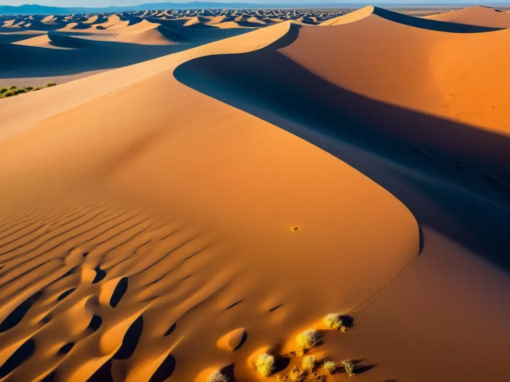 Fotografía ultravioleta en ecosistemas áridos: impresionante imagen 8K de un paisaje desértico revelando colores vibrantes bajo luz ultravioleta