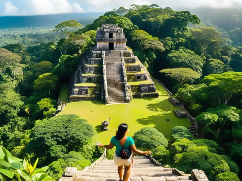 Viaje cultural y natural en ruinas mayas en la selva tropical: historia, naturaleza y turismo se entrelazan en una experiencia única