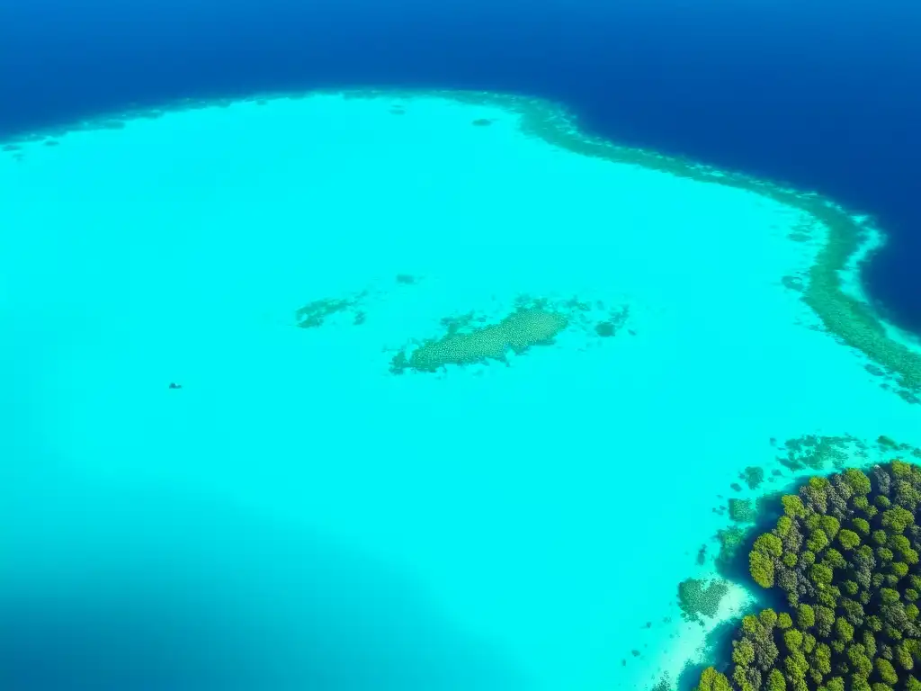 Vibrante arrecife de coral en área marina protegida resalta la importancia de áreas marinas protegidas para la biodiversidad oceánica