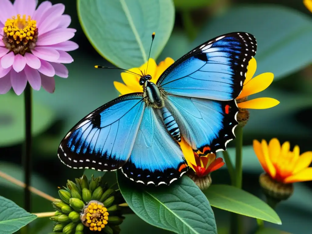 Vibrante diversidad de insectos en sus hábitats naturales