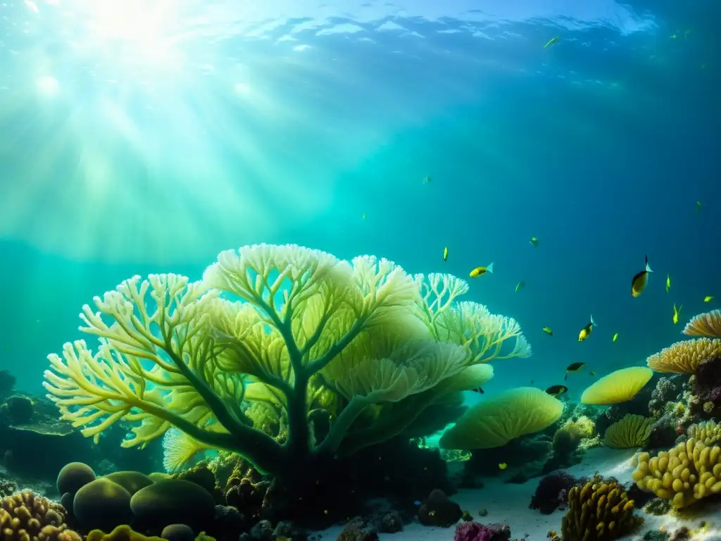 Vibrante ecosistema marino muestra la importancia de los microorganismos en el equilibrio