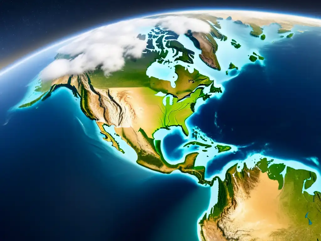 Vista satelital de la Tierra resalta belleza y complejidad del planeta, datos satelitales mejoran modelos climáticos