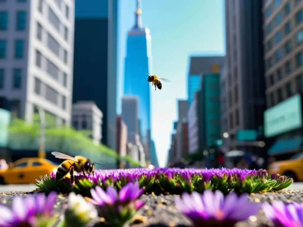 Un zumbido solitario en la jungla de concreto: el impacto de la urbanización en las abejas polinizadoras